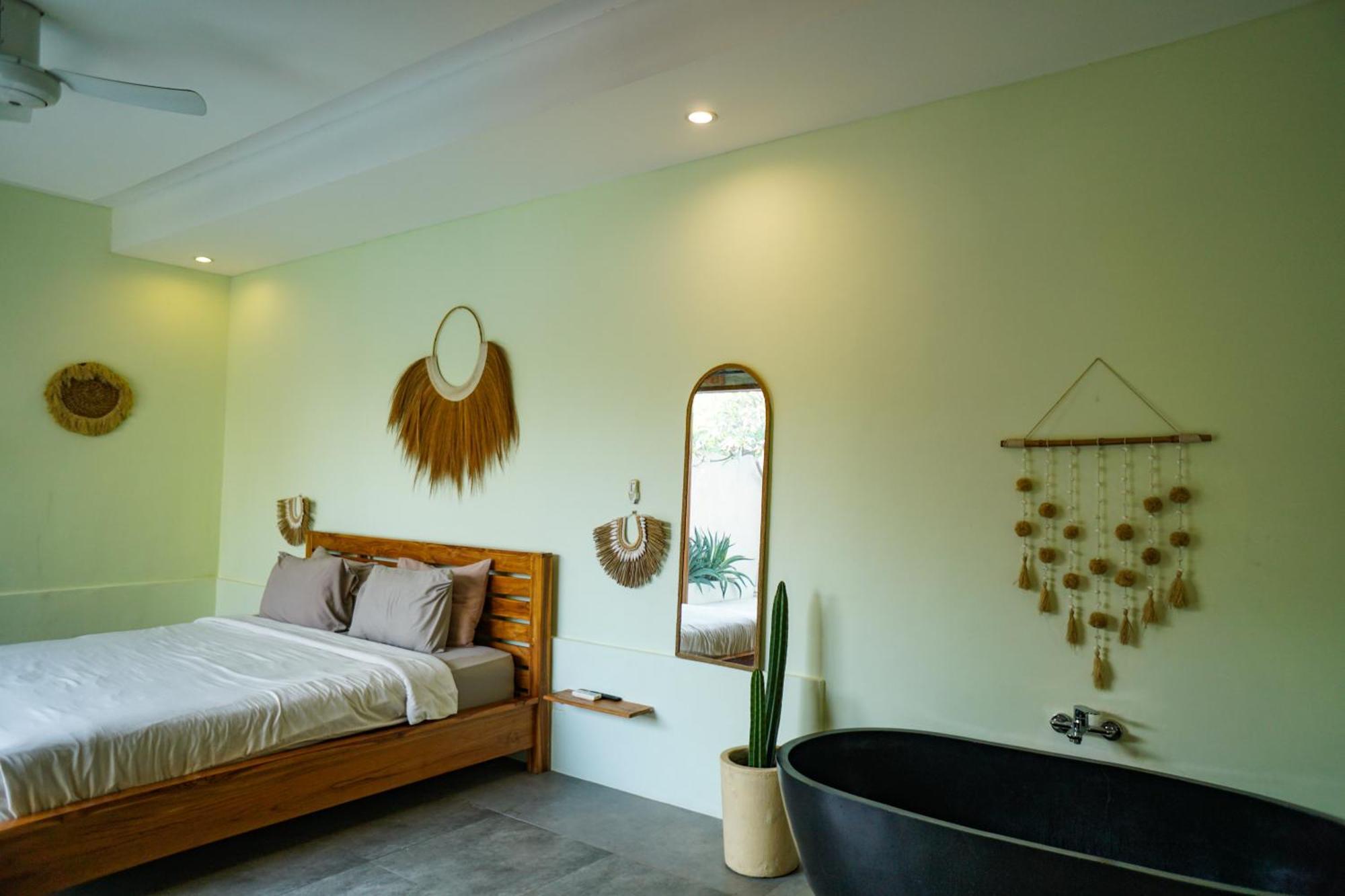 Kiki Village Bathtub And Living Room Canggu Buitenkant foto